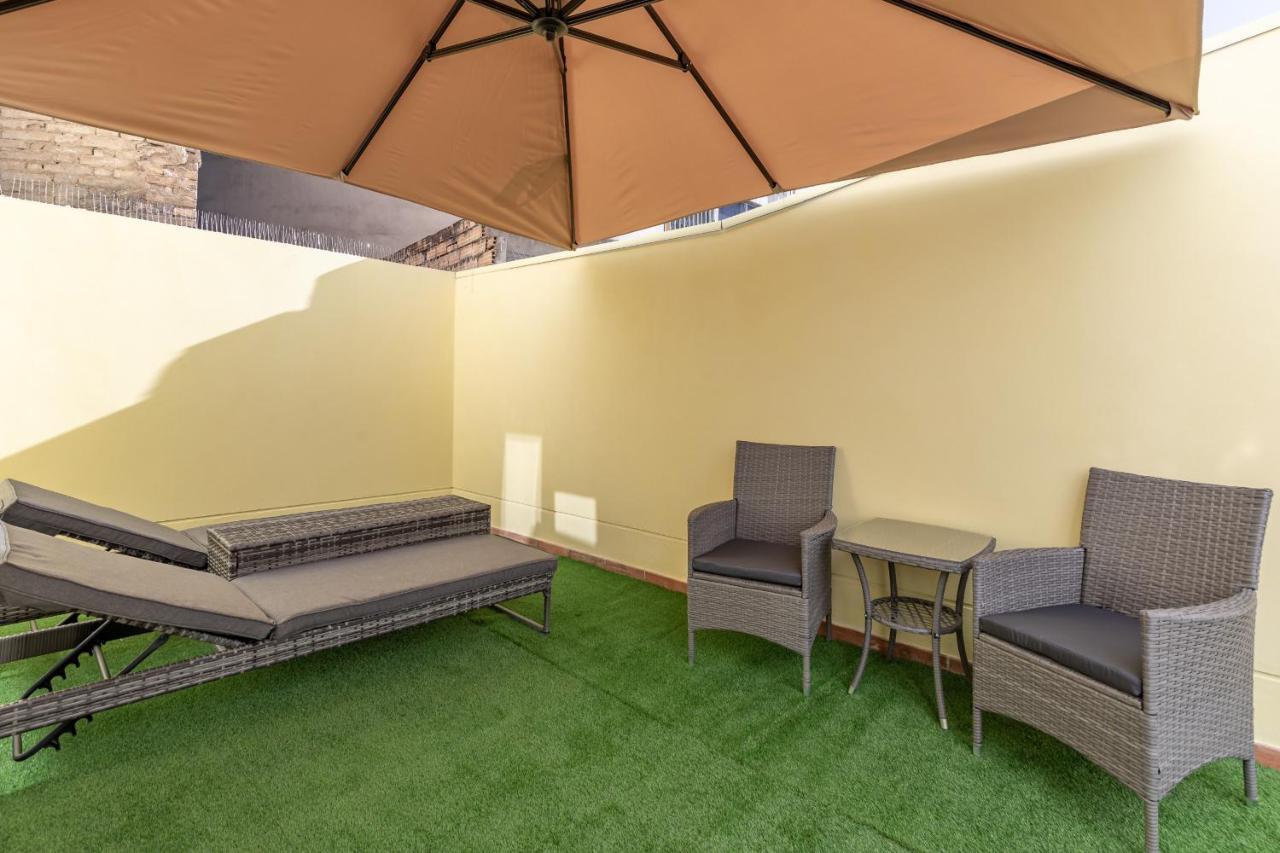 Gorgeous Apt With A Large Private Terrace Valencia Eksteriør bilde